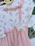 G.duck童装女童夏装连衣裙女宝宝短袖碎花套头衫婴儿裙子夏天衣服新潮 粉红色夏季款 90 (建议宝宝10-12公斤 24-36个 实拍图