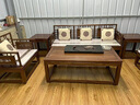 品四季北方榆木新中式实木沙发组合老榆木全实木中国风禅意卯榫家具定制 三人位一个 实拍图