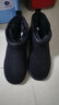 红蜻蜓雪地靴女秋冬加绒百搭棉鞋保暖短靴女靴WLC43470黑色35 实拍图