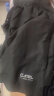 骆驼速干短袖T恤男士透气宽松休闲运动户外跑步青少年短裤套装夏季 123/108黑色，男款 XL 晒单实拍图