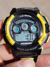 正港儿童手表看时间小学生手表6-12岁防水运动电子表数字男童男孩礼物 305黑黄【迷你夜光 深度防水】 实拍图