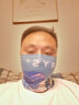 TICRYS魔术头巾男防晒面罩女全脸户外钓鱼脖套防风防寒脖围夏季骑行面巾 【加绒保暖款】 #35-蒂芙尼蓝 实拍图