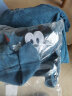 迪士尼（Disney）儿童罩衣秋冬防水反穿衣灯芯绒宝宝吃饭罩衣加厚围兜 玩耍蓝（2-4岁）90-110 实拍图