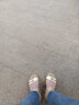 小回力家女凉鞋软皮拖鞋2024夏季新款时尚外穿平底水钻舒适软底女士潮 紫色 38 晒单实拍图