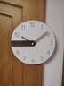 EMITDOOG（多薏米）挂钟客厅现代简约创意北欧挂墙静音走时 A款 12英寸 实拍图