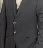 威可多（VICUTU）【小蓝西二代】男士西装商务正装礼服外套新郎伴郎结婚西服 西服185C或西裤102 均码 黑色上衣（1代） (尺码以上面为准) 实拍图
