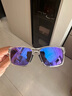 RUDY PROJECT璐迪跑步眼镜越野徒步太阳镜马拉松防晒墨镜沈乌贼同款SPINAIR 57 光泽透明架/镀膜紫（送镜盒） 实拍图