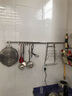 摩恩（MOEN） 摩恩厨卫置物架壁挂厨房五金挂件套装厨具挂架304不锈钢厨房挂杆 100cm挂杆KAC0274 实拍图