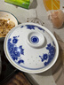 睿初带盖菜盘子汤碗青花瓷碗碟套装碟子陶瓷和合器微波炉餐具景德镇 7英寸汤碗 实拍图
