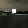 道辉 led太阳能柱头灯围墙灯门灯户外防水庭院照明灯别墅柱子灯圆球灯 太阳能款-圆形中号-直径25CM 实拍图