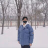 啄木鸟外套男春秋季潮流假两件连帽夹克男宽松休冲锋衣工装棉衣服保暖 黑色 L (建议110-125斤) 实拍图