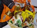 裹香皇 正宗肇庆特产双黄裹蒸粽500g/只广东老字号广式蛋黄绿豆鲜肉粽子 实拍图