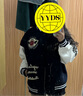 A CHOCK毛巾绣美式字母棒球服街头夹棉加厚夹克外套 藏青色常规款 L 实拍图