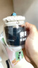 美斯尼 加厚玻璃茶叶罐醒茶罐 密封罐储物罐装茶叶盒便携瓶家用防潮储藏罐茶具配件 冬藏（米白） 实拍图