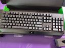 雷蛇（Razer） 黑寡妇蜘蛛标准 机械键盘 游戏键盘 办公键盘 电脑键盘 ABS键帽104键 黑寡妇蜘蛛-104键绿轴幻彩 实拍图