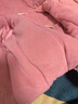 戴维贝拉（DAVE＆BELLA）童装防水保暖宝宝棉袄男童儿童棉服女童外套冬季棉衣冬装夹棉衣服 灰粉色【现货】DB4237680 120 cm（建议身高110-120cm） 实拍图