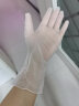 英科医疗（INTCO）一次性手套食品级餐饮厨房防水家务清洁耐用12寸加长PVC手套M中码 晒单实拍图