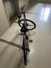 飞鸽（FG FLYING PIGEON）公路自行车700C跑车成人男女青少年大中小学生车竞速骑行单车 超越钢架-直把-黑色 21速入门级 实拍图