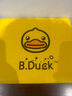 B.Duck小黄鸭童鞋儿童运动鞋男女童学生时尚轻便休闲鞋子3049A黑米23 实拍图