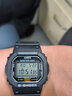 卡西欧（CASIO）手表G-SHOCK系列小方块石英电子表防水防震多功能户外运动日韩表 正显小方块DW-5600UE-1/DW-5600E-1 实拍图