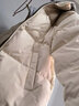 蕉下（beneunder）外套女气绒棉服中暖弹力连帽户外运动秋冬CL231藕荷粉L 实拍图