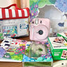 富士（FUJIFILM）instax mini12一次成像拍立得相机（mini11拍立得相机升级版） 鸢尾紫 套餐3：官配+20张白边+保护壳+肩带 实拍图