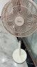 美的（Midea）【直流变频】轻音立式遥控电风扇/家用柔风落地扇/台式桌面小型风扇/大风量节能摇头电扇SDH30GTR 实拍图