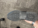 意尔康男鞋系带软底圆头皮鞋男时尚百搭气质商务正装鞋 97408W 黑色 42 实拍图
