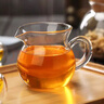 76台湾76玻璃公道杯带茶漏套装家用加厚透明分茶器茶海功夫茶具配件 变色把泰山公杯320ml 实拍图
