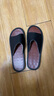 范米尼真皮拖鞋春夏居家用室内头层牛皮凉拖鞋男士女式防滑家居拖鞋客人 515【黑色】显瘦版 【26】适合37-38码(内长24厘米) 实拍图