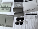 BOLON暴龙眼镜太阳镜防晒墨镜男女款韩版经典方框遮阳镜旅游街拍BL3027 大码BL3037D11-暗黑反光 实拍图