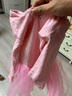 铁箭（TIEJIAN）舞蹈服女童秋冬练功形体服儿童连体蓬蓬裙芭蕾舞演出培训班跳舞裙 粉红色长袖 110 实拍图