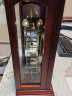 汉时（Hense）实木机械座钟中式客厅上发条台钟创意复古坐钟摆件报时钟表HD03 B款红木色 晒单实拍图