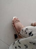 CLCEY2025年夏季韩版女粗跟凉鞋新款水钻仙女风配裙子凉鞋凉鞋女高跟鞋 香槟色 37 实拍图