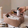EACHY 化妆包便携出行精致百搭超大容量2022新款 枕头化妆包-玫瑰粉L 实拍图