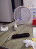 向物（SOTHING）大网面电蚊拍充电式家用强力灭蚊灯灭蚊拍二合一紫光诱蚊灭蚊神器 【标准版】拍灯两用 / 双重诱蚊 实拍图