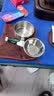 班意304不锈钢茶漏器茶滤网滤茶器茶叶过滤器茶漏斗密过滤功夫茶具 茶漏+底座（嶝峰造级）套装 实拍图