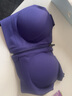 ubras中高强度运动文胸女士内衣女无钢圈美背胸罩 藏青紫色 S  实拍图