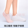 松山棉店【商场同款】5双情侣袜子男防脱短筒袜薄款透气抑菌女袜浅口袜 女短筒-蓝+浅紫+白+浅灰+黑 5双 均码 女士：推荐35-39码 实拍图