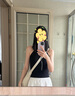 FIEDLE&SISSI菲德茜茜【沈月同款】围裹水桶包包女包通勤单肩斜挎包生日送礼物 云朵白 实拍图