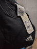 阿迪达斯 （adidas）卫衣男装 25秋季新款运动服跑步休闲时尚圆领黑色针织套头衫 黑色/毛圈/主推 L 实拍图