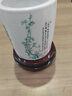 傲世景德镇陶瓷器国风新中式笔筒办公桌面创意客厅摆件家居装饰品摆设 粉彩梅兰竹菊笔筒+底座 实拍图