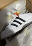 阿迪达斯 （adidas）金标贝壳头小白鞋 运动休闲大童款FU7712 38 偏大半码 实拍图