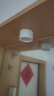 雷士（NVC）LED筒灯家用客厅卧室吊顶过道免开孔明装天花灯PC白色7瓦暖白光 晒单实拍图