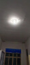 润华年广东中山灯具现代简约大气2024年新款led吸顶灯家用创意卧室 白色飞船40cm三色 晒单实拍图