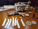 若客（ROKR）3d立体拼图成人手工拼装模型齿轮机械若态积木生日新年礼物 LKB01S黑胶留声机-联名款 齿轮之械 实拍图