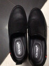 奥康凉鞋男夏季新款休闲镂空皮鞋男士透气洞洞鞋软底减震气垫大凉鞋子 镂空套脚黑色1215814019L 38 实拍图