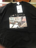 TYHKT恤男短袖韩版潮流上衣服潮牌宽松原宿港风t恤百搭大码五分袖 黑色881款 5XL（适合240斤左右） 实拍图