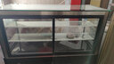 米沙熊 Misha  商用展示柜冷藏  甜品水果蛋糕寿司商用保鲜柜风冷无霜 玻璃甜品展示柜 直角后开门+风冷除雾  黑色 落地三层长1.5米宽0.65米高1.2米 实拍图