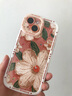 英恺达 适用苹果15手机壳iphone15保护套全包防摔抗指纹男女款创意高级保护壳泡芙壳油画山茶花 实拍图